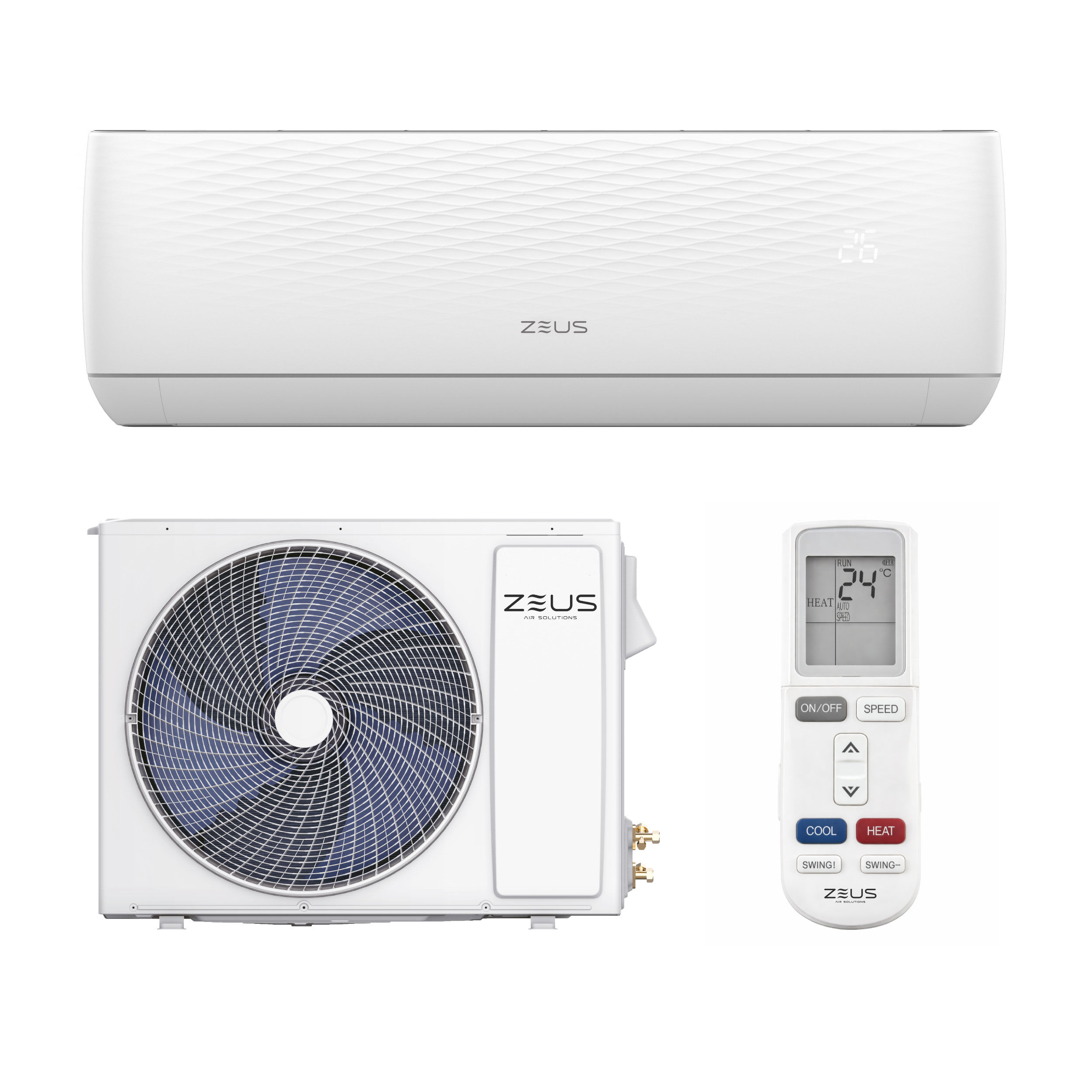Climatizator ZEUS J-SMART 12000BTU (JF12BT/JF12OT) WIFI
